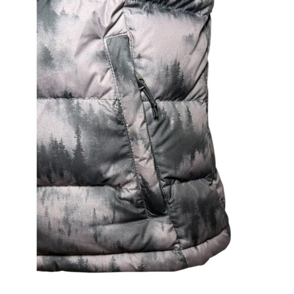 The North Face Womens M Nuptse 2 700 Goose Down Puffer Vest Forrest Print - Picture 9 of 11